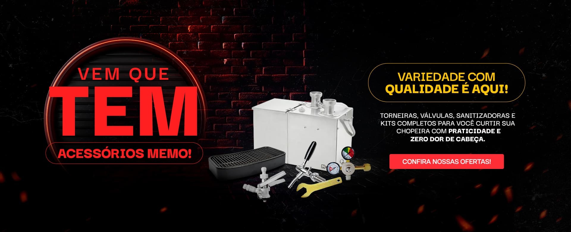 Peças e acessórios para Chopeira