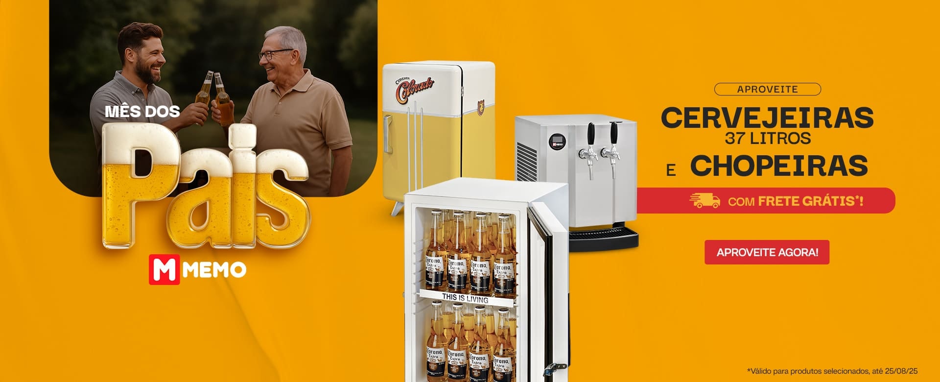 Promoção Mês dos Pais - Memo