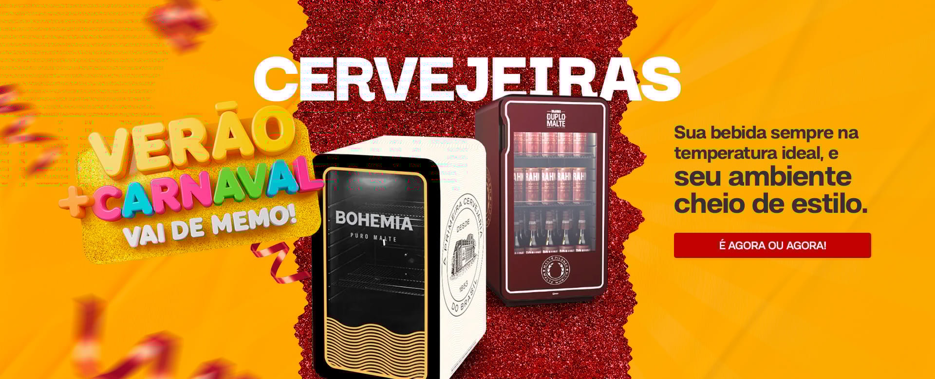 Cervejeiras para o carnaval