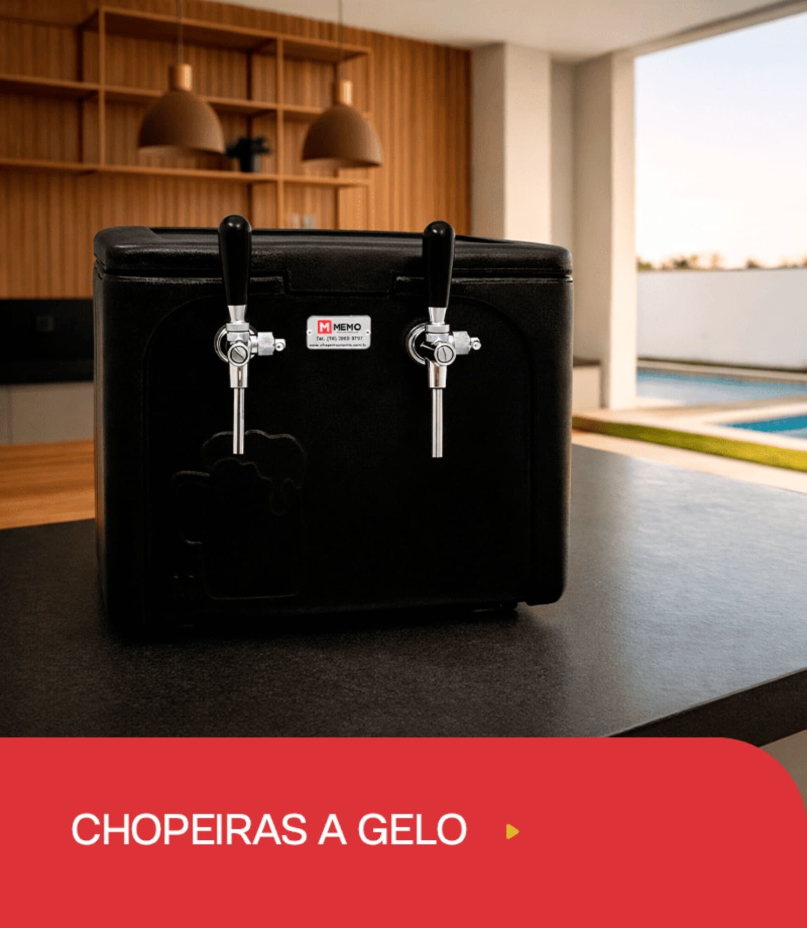 Chopeiras a gelo - Lojas Memo