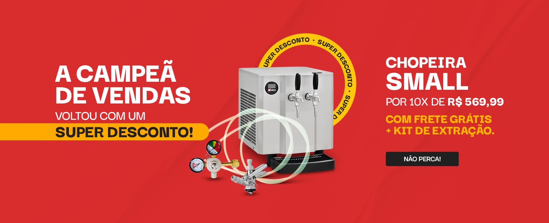 Chopeira Campeã de vendas