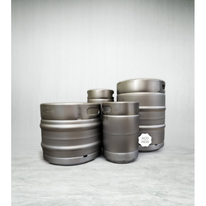 Barril para Chopp em Aço Inox sifão tipo S (vazio) - Mundi-3e86e60b-8e47-40d5-b646-7a0f9aba60ee