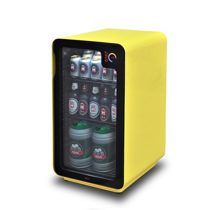 Cervejeira Memo 100 Litros Amarela 127v - (Seminova)-5ee86186-c616-4c49-9262-7fc60e89d17e