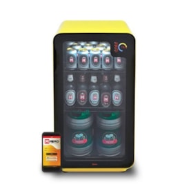 Cervejeira Memo 100 Litros com Wi-Fi Amarela (Seminova)