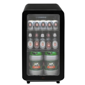 Cervejeira Memo 100 Litros Frost Free Preta 220v - (Seminova)