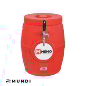 Chopeira a Gelo Barril Rotomoldado - Torneira Italiana Mundi