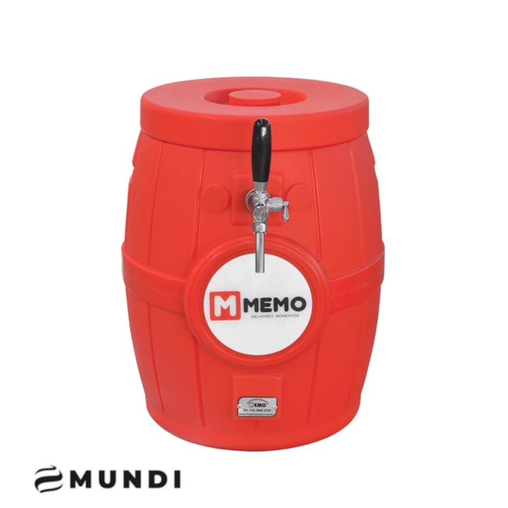 Chopeira a Gelo Barril Rotomoldado - Torneira Italiana Mundi-3594dfcd-117b-4c8c-8c11-01257f336702