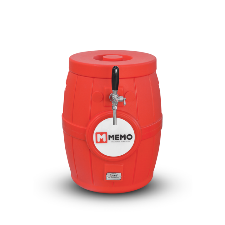 Chopeira a Gelo Barril Vermelho - 1 Torneira Italiana (Celli)-02e36759-e63b-4853-8378-f004e233373c