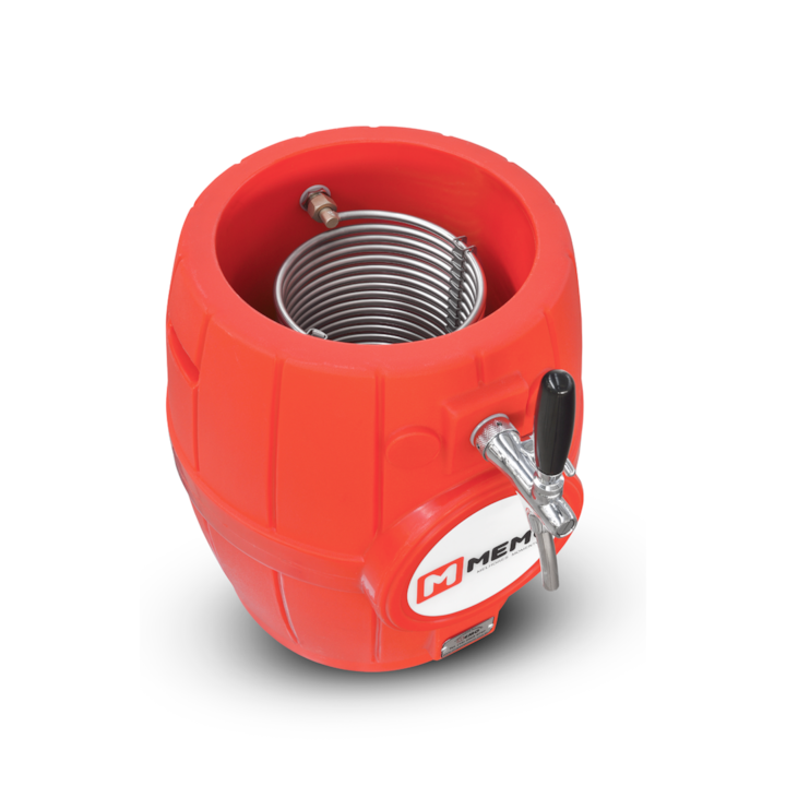 Chopeira a Gelo Barril Vermelho - 1 Torneira Italiana (Celli)-32579bac-1085-43b7-bf26-de0ee53433b5