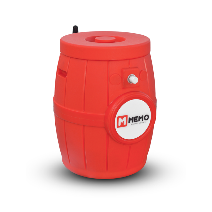 Chopeira a Gelo Barril Vermelho - 1 Torneira Italiana (Celli)-b466f230-5283-4fb5-930a-07e844e9535c