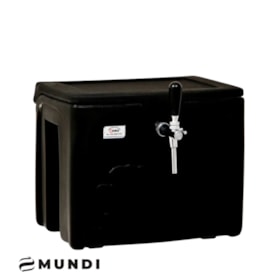 Chopeira a Gelo Icefort Preta- 1 Torneira Italiana Mundi