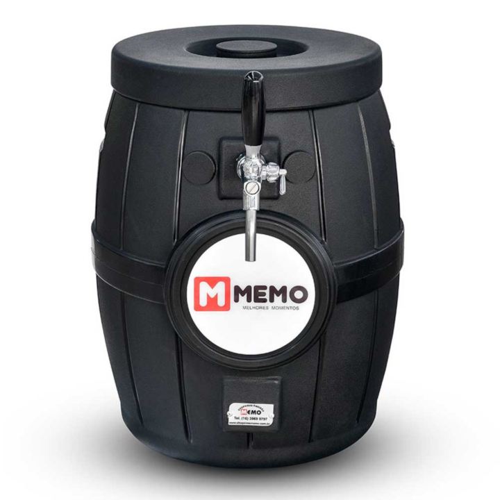 Chopeira a Gelo Memo Barril Rotomoldado - 1 Torneira Italiana-73c2fd35-5366-4eeb-b530-f58f80335370