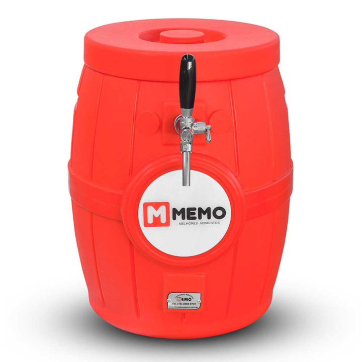 Chopeira a Gelo Memo Barril Rotomoldado - 1 Torneira Italiana-243091a8-edaa-42fd-b6bf-2fd294a3c733