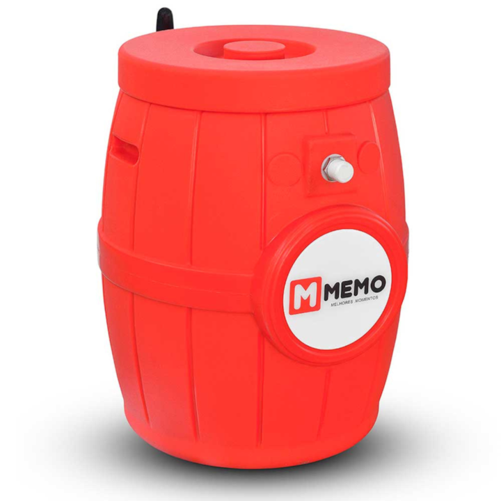 Chopeira a Gelo Memo Barril Vermelho - 1 Torneira Italiana Celli-c472dfc5-c27c-498d-9433-7532d4514eef