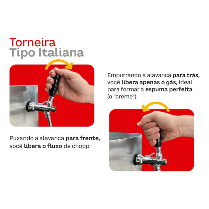 Chopeira Elétrica Advantage 70L/h 220v - 1 Torneira-270a80dc-957c-4385-b10d-200617fa6054