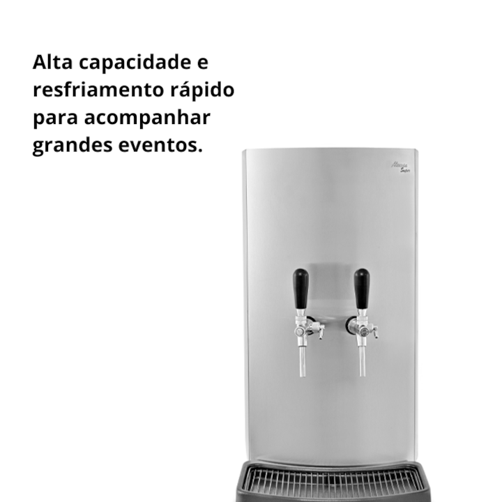Chopeira Elétrica Aleman 110L/h 220v - 2 Torneiras-d0cf27fb-7002-4c93-94d8-4426326cc8da
