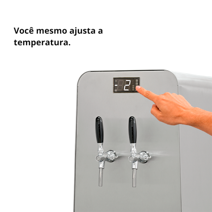 Chopeira Elétrica Hug 110L/h com Degelo - 2 Torneiras-168691a8-9b91-4d00-bc21-6f08e8e901cd