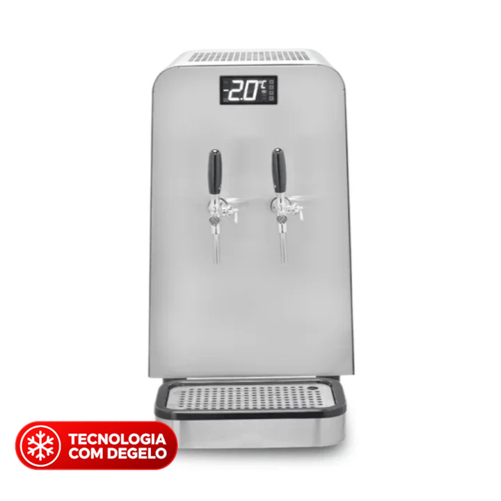 Chopeira Elétrica Hug 110L/h com Degelo - 2 Torneiras-74fc3451-cc89-4be2-babb-d813389cc576