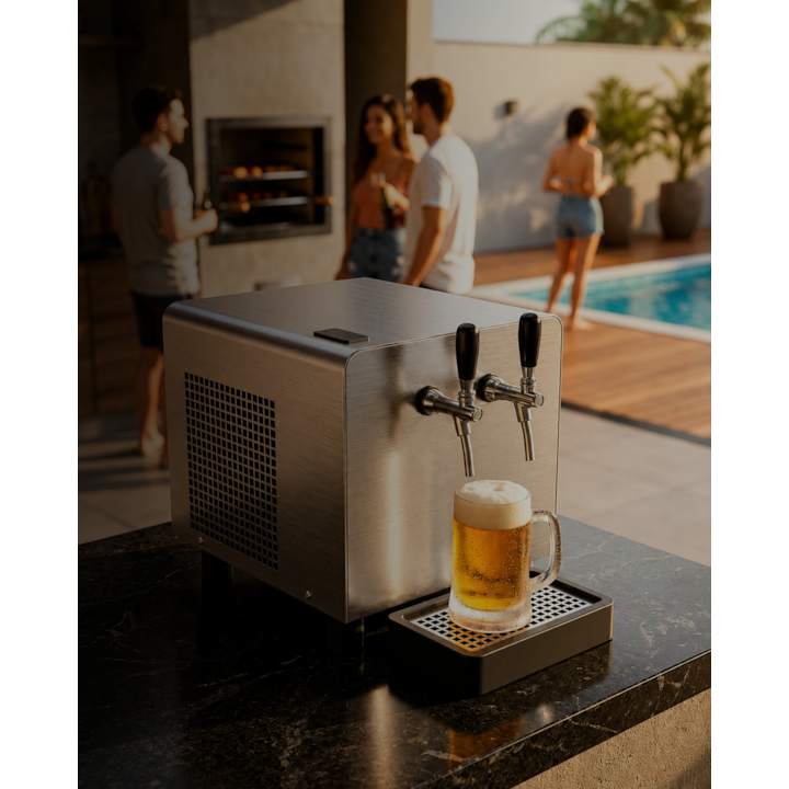 Chopeira Elétrica Hug 60L/h com Degelo - 2 Torneiras-ab8ddd6b-4d3e-434d-a61a-27cd44b0b1cc