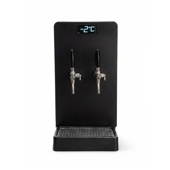 Chopeira Elétrica Hug 70L/h Preta com Degelo - 2 Torneiras-5f74b74b-dd89-4a60-bc7a-52c90c6ff63d