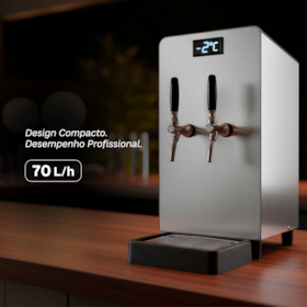 Chopeira Elétrica Memo Hug 70L/h 220v - 2 Torneiras