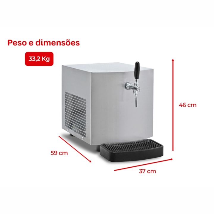 Chopeira Elétrica Memo Upper 40L/h - 1 Torneira-bae14963-e576-499b-8fdb-4ee98f00905f