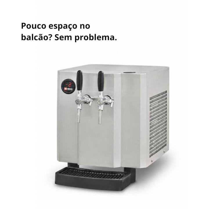 Chopeira Elétrica Small 50L/h - 2 Torneiras-b15b8b5d-a393-4c85-ae9d-15de58fee510