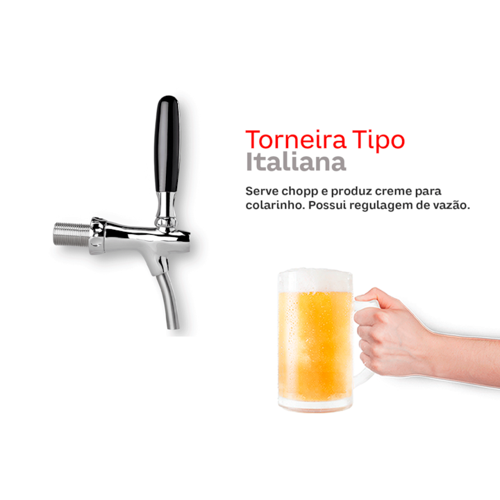 Chopeira Facile com Kit Extração de chopp - 220v-32d3ca38-1cf2-4efd-adb1-120636fc605e