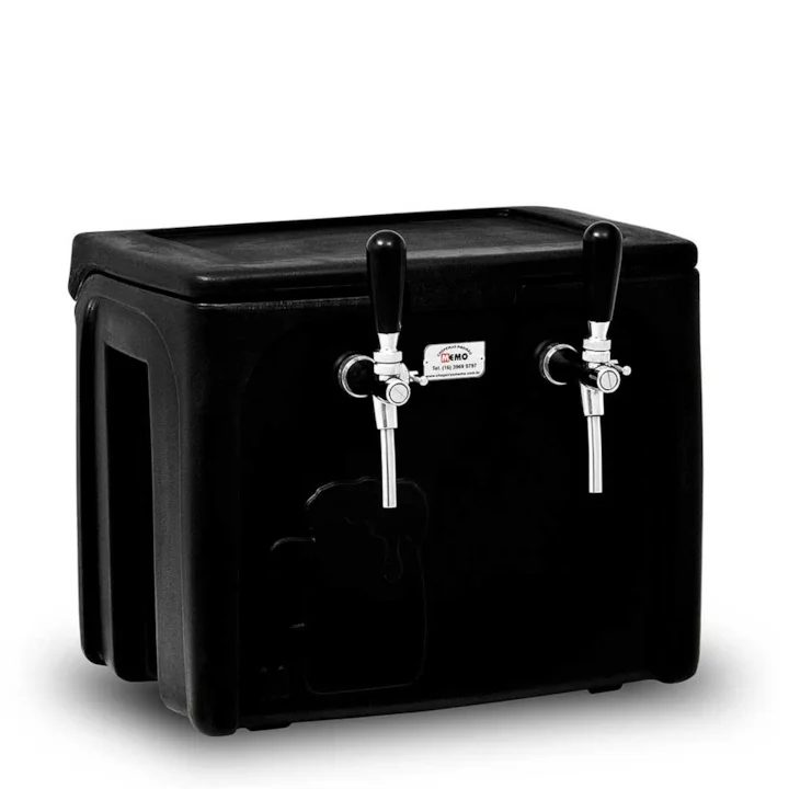 Chopeira Gelo Icefort Preta - 2 Torneiras Mundi-e7695540-184c-4636-9ad9-f357811abeda