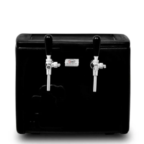 Chopeira Gelo Icefort Preta - 2 Torneiras Mundi