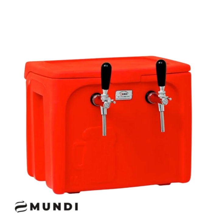 Chopeira Gelo Icefort Vermelha - 2 Torneiras Mundi-2226ae3c-4442-4288-abb9-8d42a1c84b35