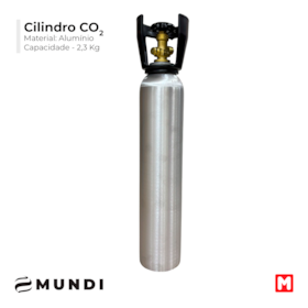 Cilindro de Gás CO2 em Alumínio (sem carga)
