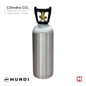 Cilindro de Gás CO2 em Alumínio (sem carga)