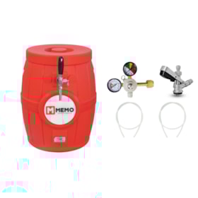 Kit Chopeira a Gelo Barril Rotomoldado - Torneira Italiana Mundi