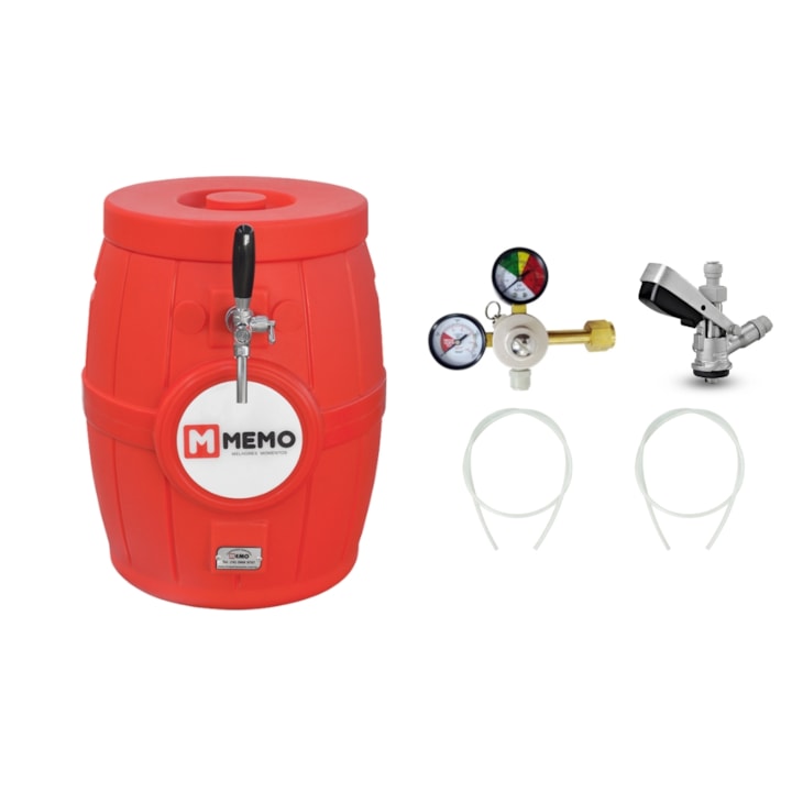 Kit Chopeira a Gelo Barril Rotomoldado - Torneira Italiana Mundi-d1fcbf21-7119-40f2-b1ae-4b9c9abce2ce