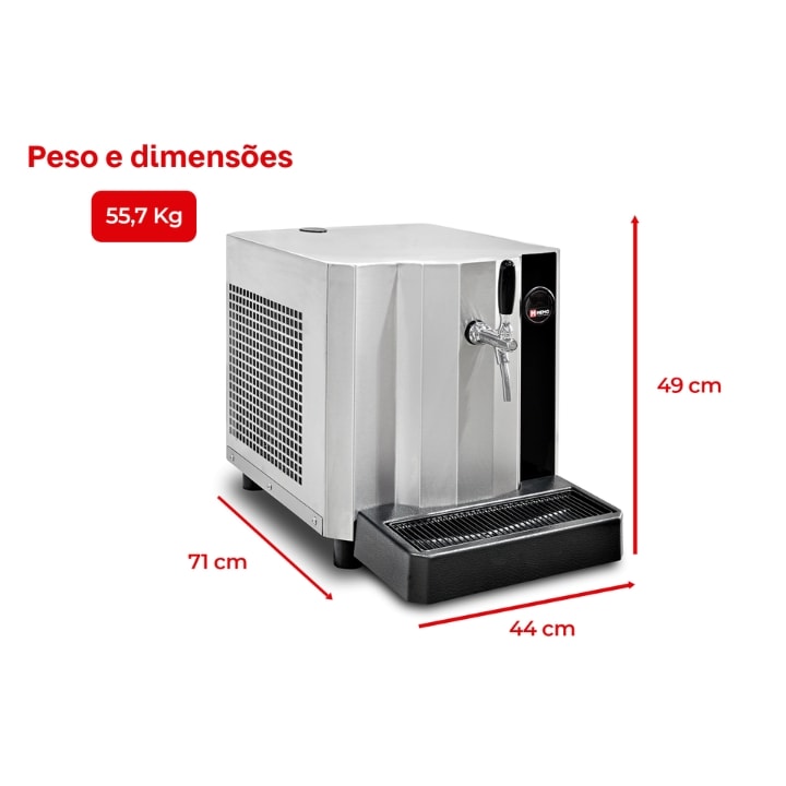 Kit Chopeira Elétrica Advantage 70L/h 220v - 1 Torneira-ea4c82be-12d1-47a2-80da-71de7f363191