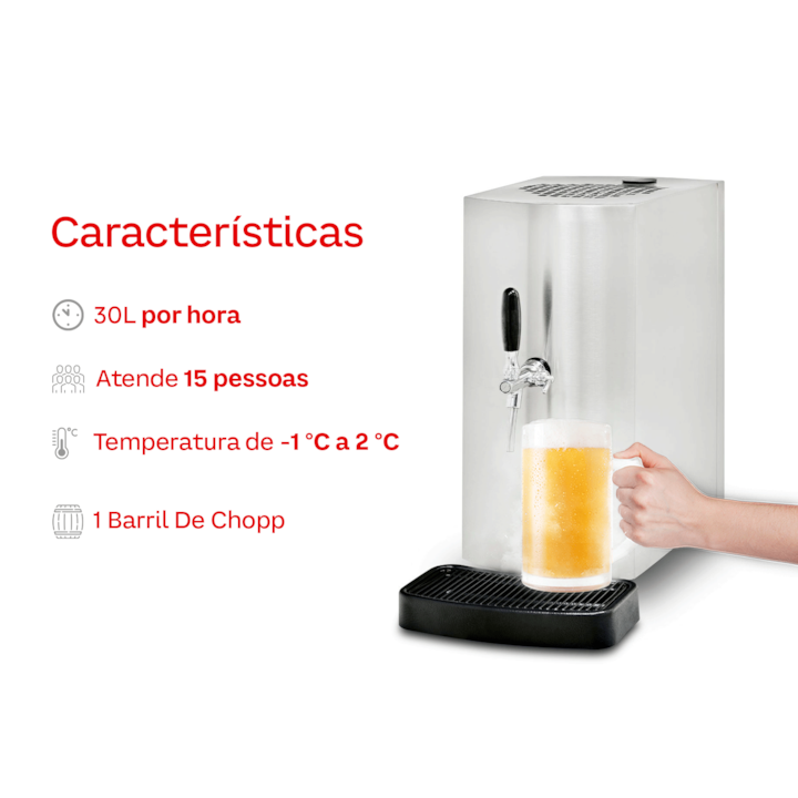 Kit Chopeira Elétrica Mimo 30L/h - 1 Torneira-c63b6e01-3528-4713-a485-6f66590acf27