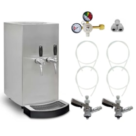 Kit Chopeira Elétrica Slim 50L/h - 2 Torneiras