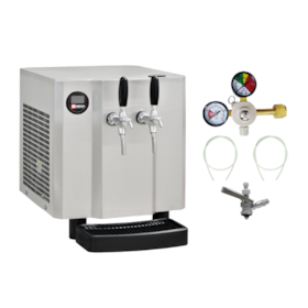 Kit Chopeira Elétrica Small Completa 50L/h - 2 Torneiras
