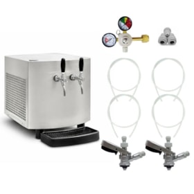 Kit Chopeira Elétrica Upper Plus 50L/h - 2 Torneiras