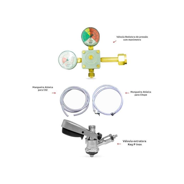 Kit Extração de Chopp com engate comum-4a8345c7-5b62-4e29-ab85-4482632722cc