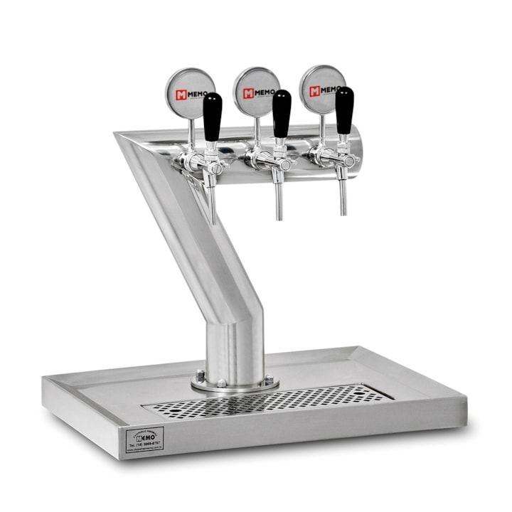 Torre de Chopp 7 Suada ou Congelada - 3 Torneiras-130be213-02d4-435a-9e3c-4e34eb7b77e7