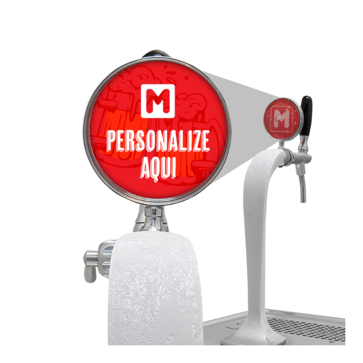 Torre de Chopp Naja Memo - 2 Torneiras Italianas - Congelada-19e35156-eb59-47bd-9bf0-d1731a3da529