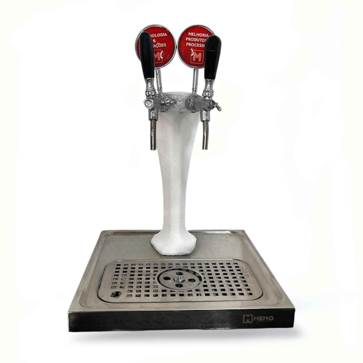 Torre de Chopp Naja Memo - 2 Torneiras Italianas - Congelada-de9fd367-f925-4ef2-bdc5-2526aadb0e56