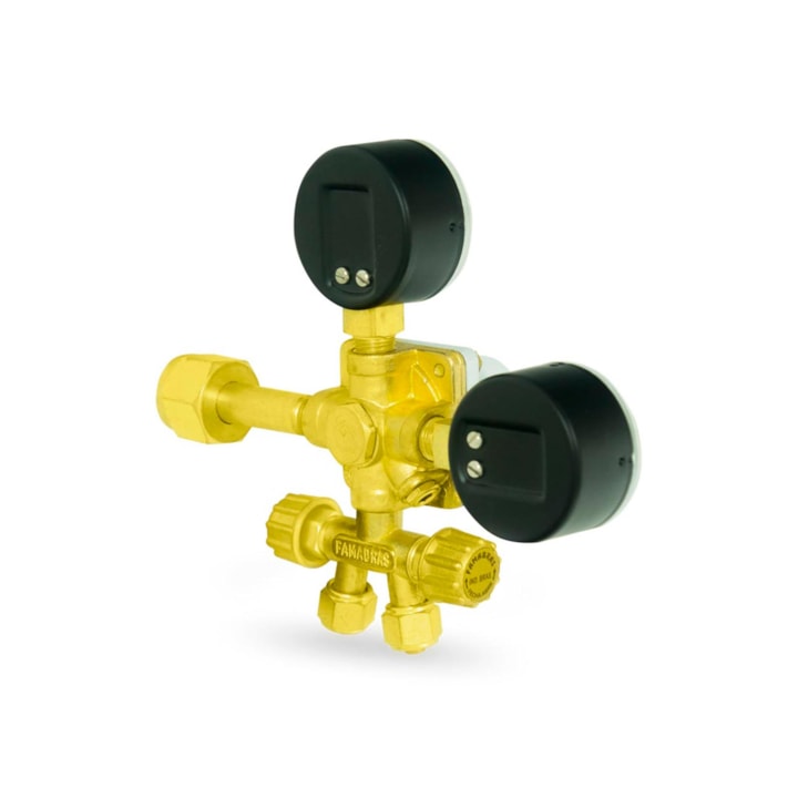 Válvula Redutora de Pressão com Manômetro de 2 Saídas-10a723f9-b14c-44a5-b6dc-fb3f8904f59f