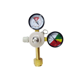 Válvula Redutora de Pressão com Manômetro Mundi e Engate Rápido de 1 Saída